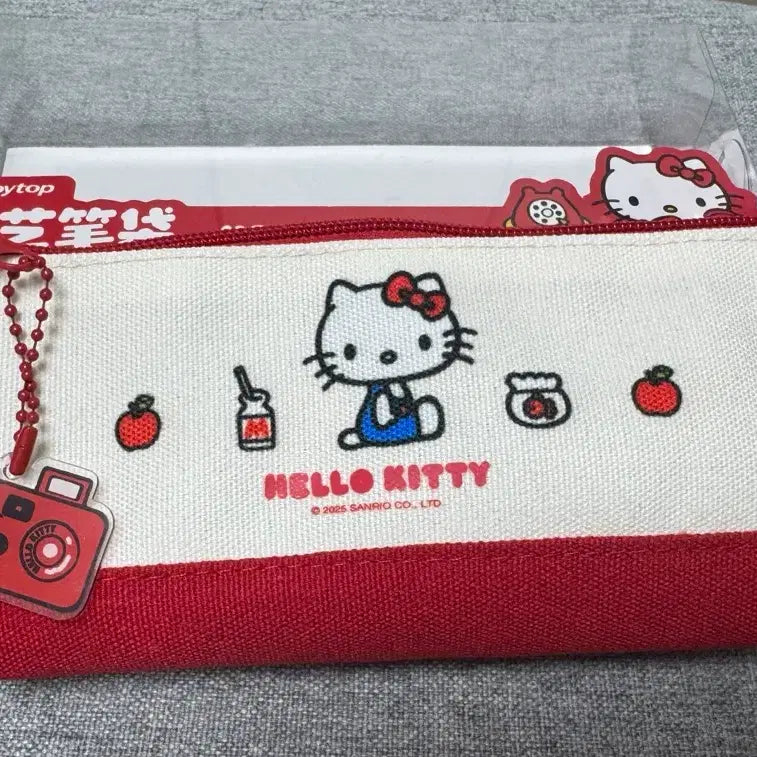 [BUNJANG] Hello Kitty Mini Charm Pencil Case Pouch / 헬로키티 미니참 필통 파우치