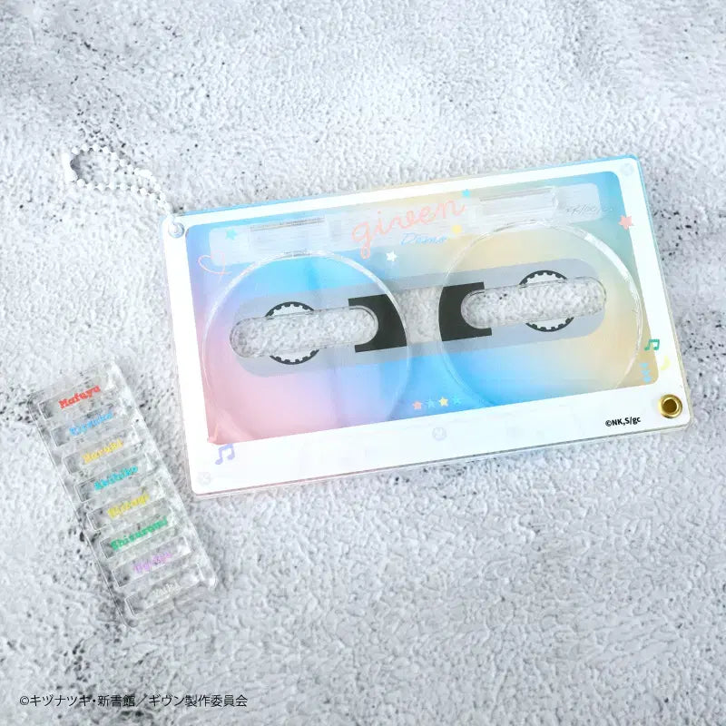 [BUNJANG] Given Mix Theme Cassette Tape Can Badge Acrylic Frame (57mm) / [미개봉] 영화 기븐 given mix 테마 페어 캔뱃지 57mm 아크릴 프레임