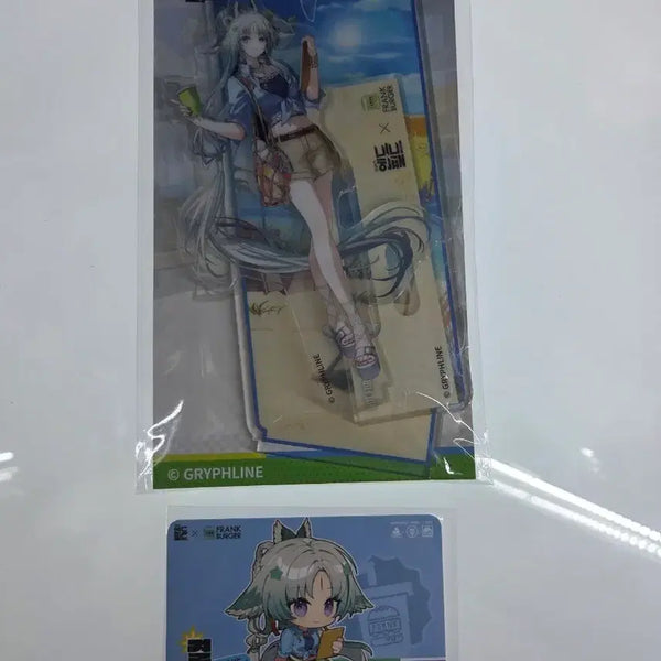 [BUNJANG] Frank Burger Endfield Gyeol Acrylic Stand Photocard Set / 프랭크버거 엔드필드 결 아크릴스탠드 포토카드세트