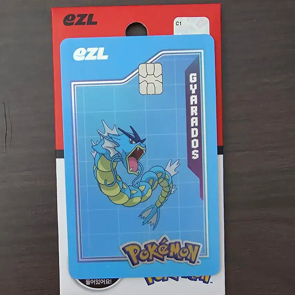 [BUNJANG] Pokemon Eevee Gyarados TCG Card / 포켓몬 이즐 갸라도스 교통카드