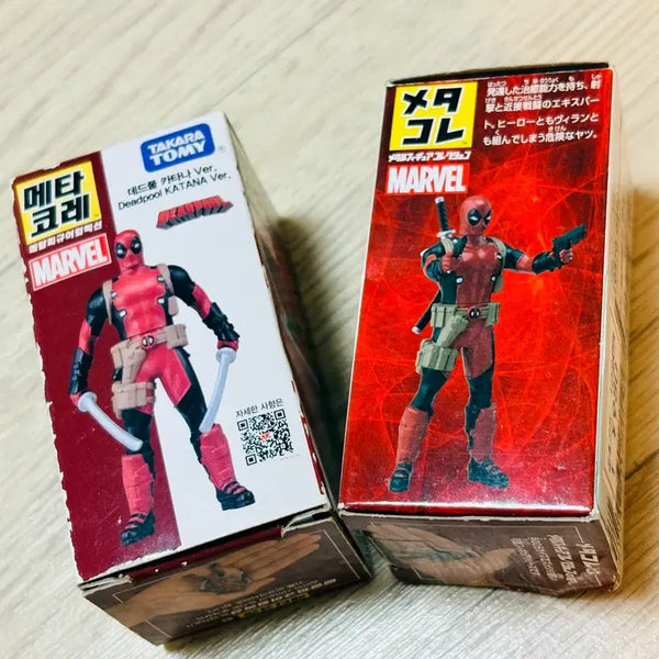 [BUNJANG] Takara Tomy Metacore Deadpool Figure Set (Katana & Japanese Versions) / 타카라토미 메타코레 데드풀 피규어 2종