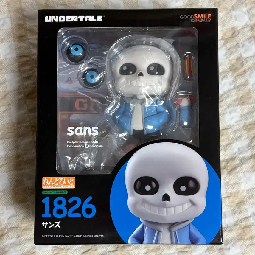 [BUNJANG] Undertale Sans Nendoroid (Opened) / 급전/언더테일 샌즈 넨도 판매