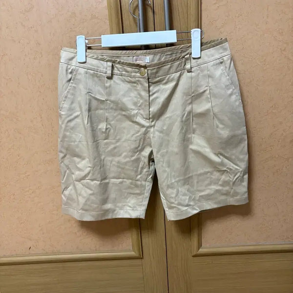 [BUNJANG] Beige Cotton Shorts / 베이지색 면 반바지