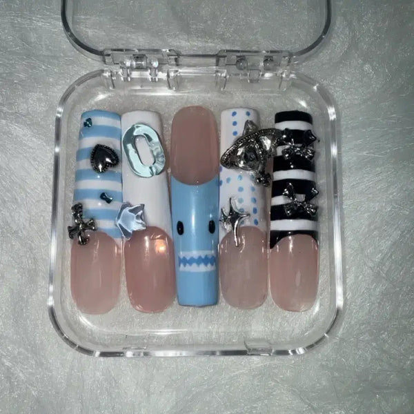 [BUNJANG] Handmade Y2k Nail Tips / Y2k수제 네일팁