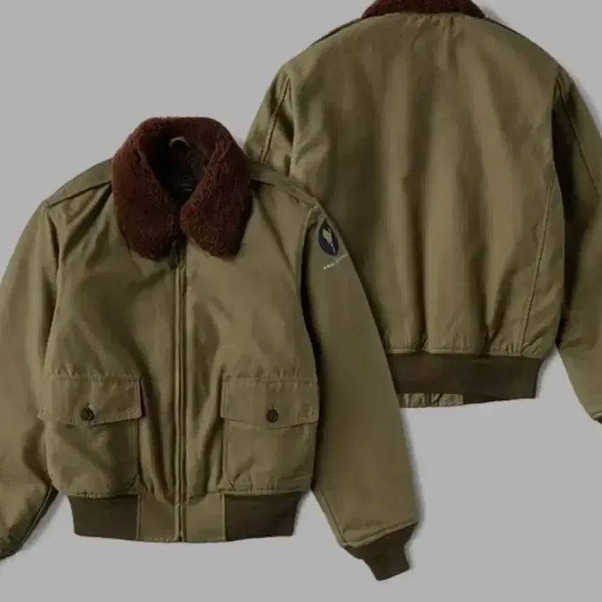[BUNJANG] Bronson B-10 Flight Jacket with Fur Collar / 44)브론슨 b-10 항공점퍼(플라이트점퍼)