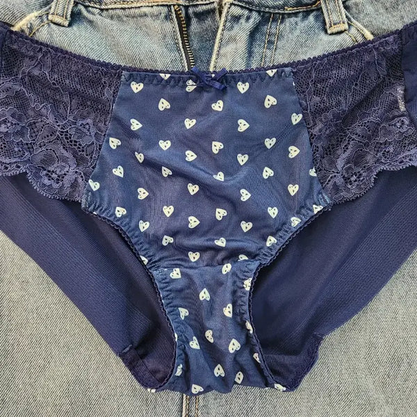 [BUNJANG] Heart Lace Women's Panties / (중고) 하트 레이스 여성팬티 속옷