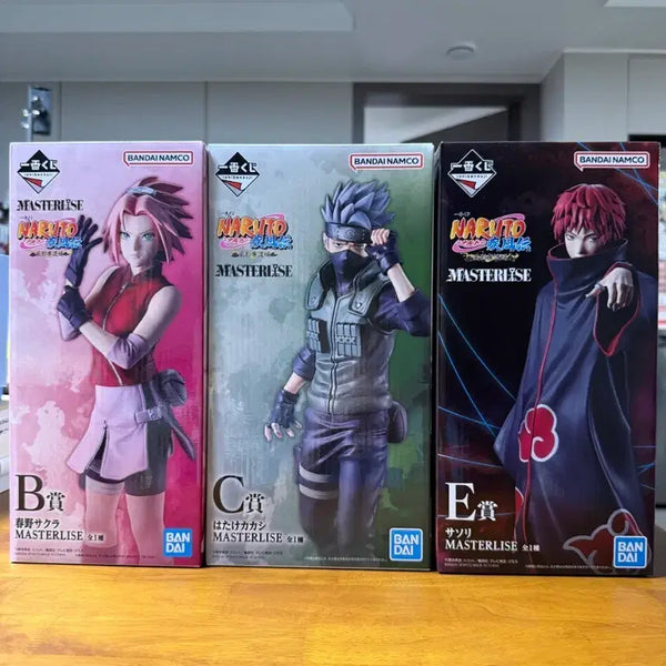 [BUNJANG] Naruto Ichiban Kuji Sakura, Kakashi, Sasori Figure Bundle (Sealed) / 택포16)나루토 제일복권 사쿠라 카카시 사소리 일괄(미개봉)