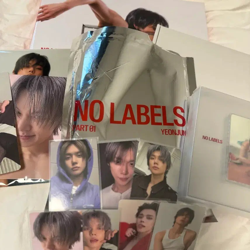 [BUNJANG] TXT Yeonjun NOLABELS PART 01 Album Set + Weverse Album (Full Set, Includes POB) / 위버스특전포함) 풀구성 연준 NOLABELS PART 01 일반반 앨범세트+위버스반