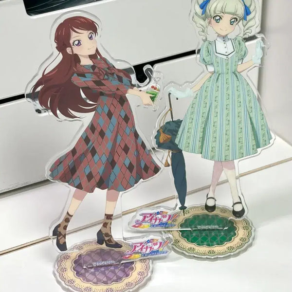 [BUNJANG] Aikatsu! Classical Yurika Ran Acrylic Standee Set / 아이엠스타 아이카츠 클래시컬 유리카 란 아크릴