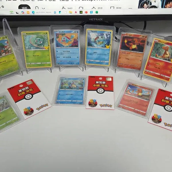 [BUNJANG] Pokemon Card Charmander, Squirtle, Bulbasaur 25th Anniversary Set / 포켓몬카드 이상해씨, 파이리, 꼬부기
