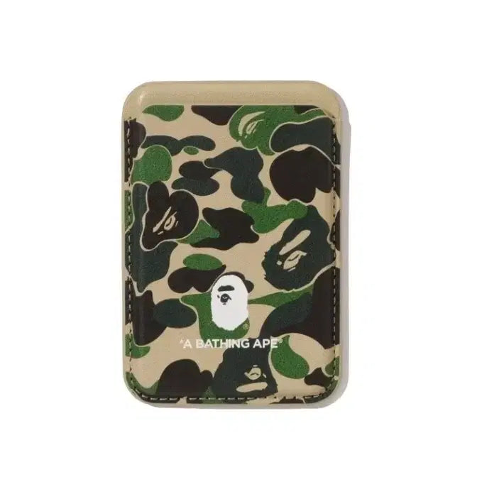 [BUNJANG] BAPE ABC Camo Magnet Card Case Mobile / 베이프 에이비씨 카모 마그넷 카드 케이스 모바일