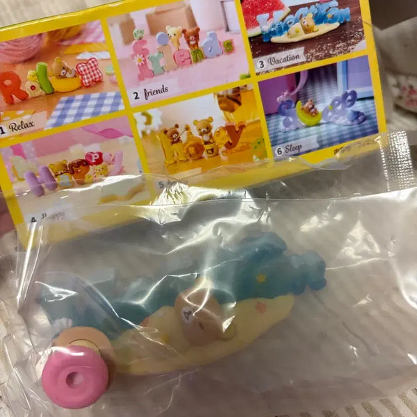 [BUNJANG] Rilakkuma's Vacation Alphabetrement #3 / 리락쿠마 워즈 vacation 알파벳 리멘트 3번