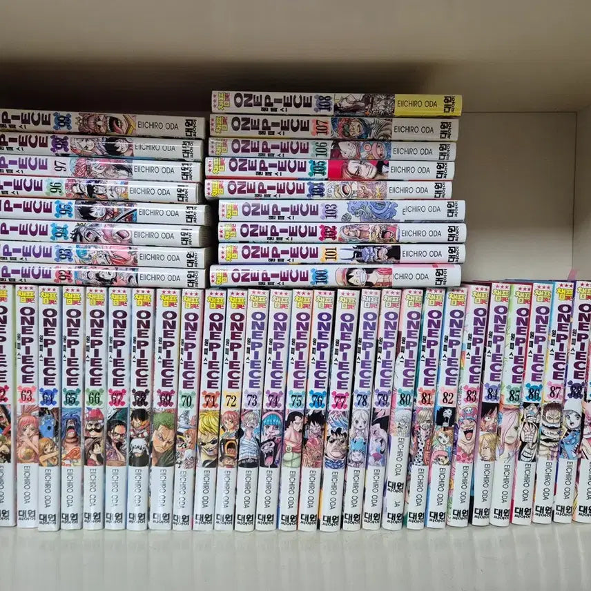 [BUNJANG] One Piece Manga Volumes 61-108 + Special Editions Vol. 7 + Film Gold Vol. 777 / 원피스 만화책 61권 ~ 108권 + 특별판 7권 + 필름골드 777권 팝니다