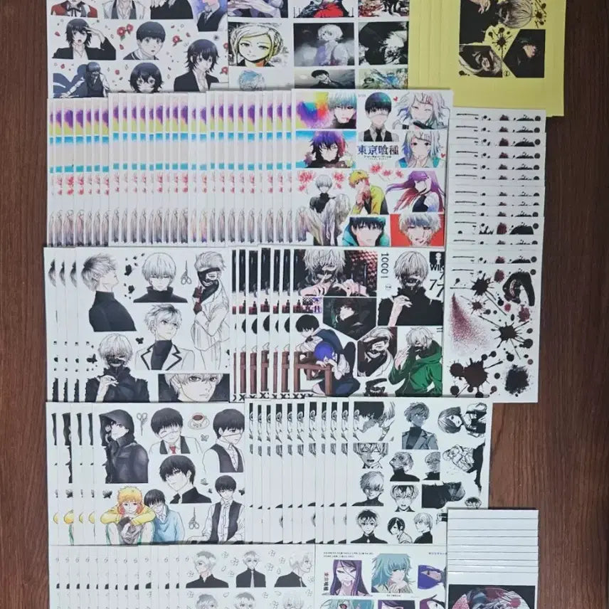 [BUNJANG] Tokyo Ghoul Anime Sticker Pack / 도쿄구울 애니 인믹 인스 다꾸 스티커 띵 처분
