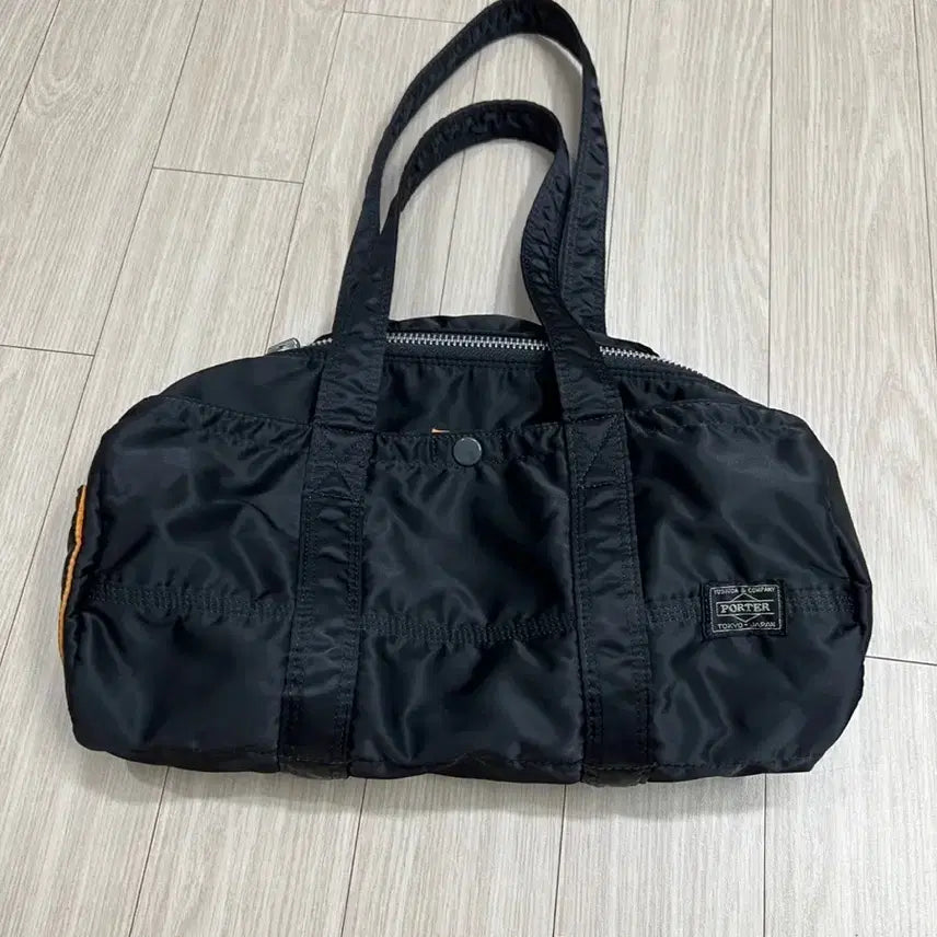 [BUNJANG] Porter Yoshida Tanker Boston Bag (L) Black / PORTER 요시다 포터 탱커 더플백 보스턴백(L)(블랙)
