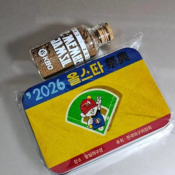 [BUNJANG] Jamsil All Star Clay Tin Case Bundle Set / 잠실 올스타 흙 틴케이스 일괄
