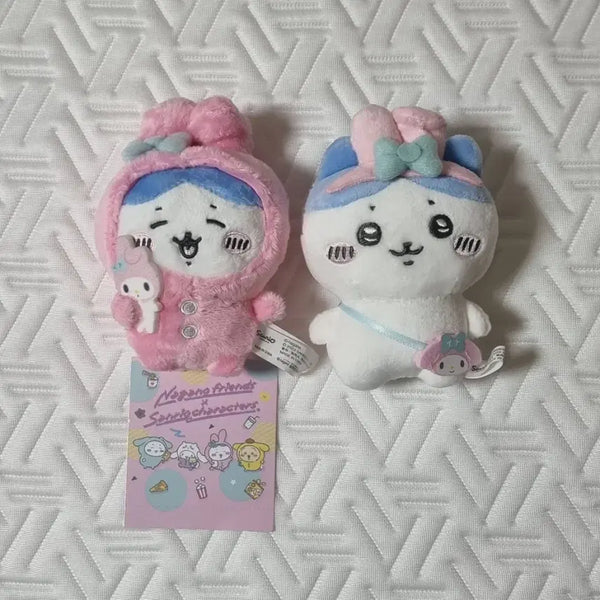 [BUNJANG] Sanrio Hachitore and My Melody Mascot Set (2 Types) / 하치와레 산리오 마이멜로디 마스코트 2종 세트
