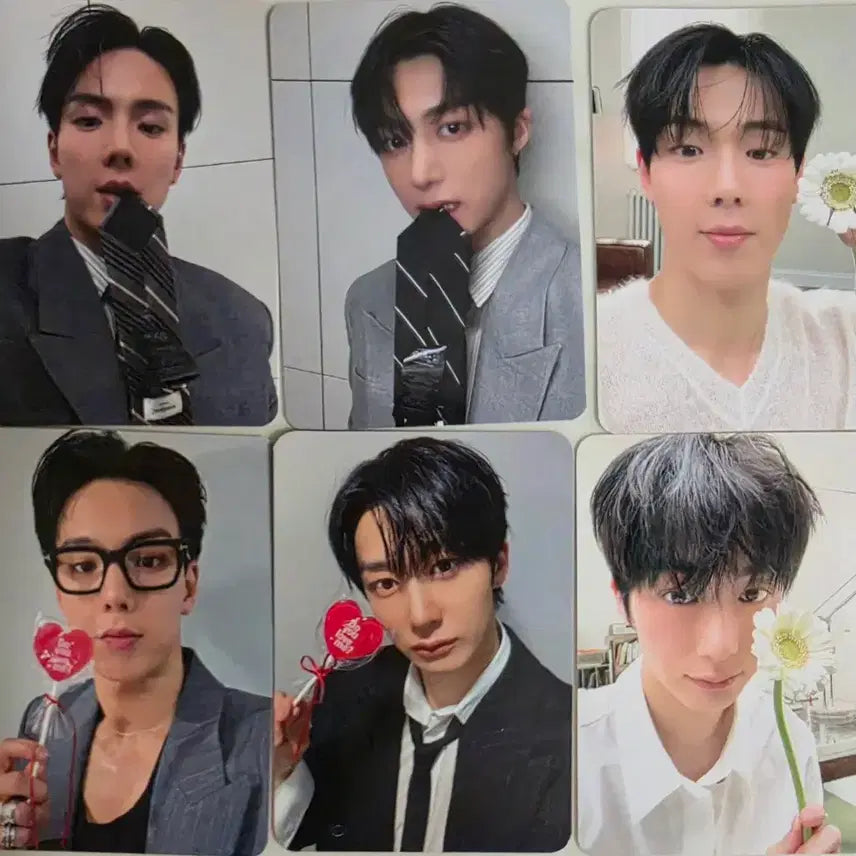 [BUNJANG] Monsta X Shownu & Hyungwon Lucky Draw Photocard Set (6ea) / 몬스타엑스 셔누형원 미공포 6장 set