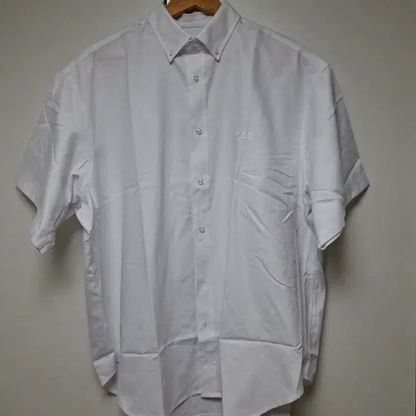 [BUNJANG] Yale Oxford Short-Sleeve Shirt White / 예일 옥스포트 반팔 셔츠 화이트(새상품)
