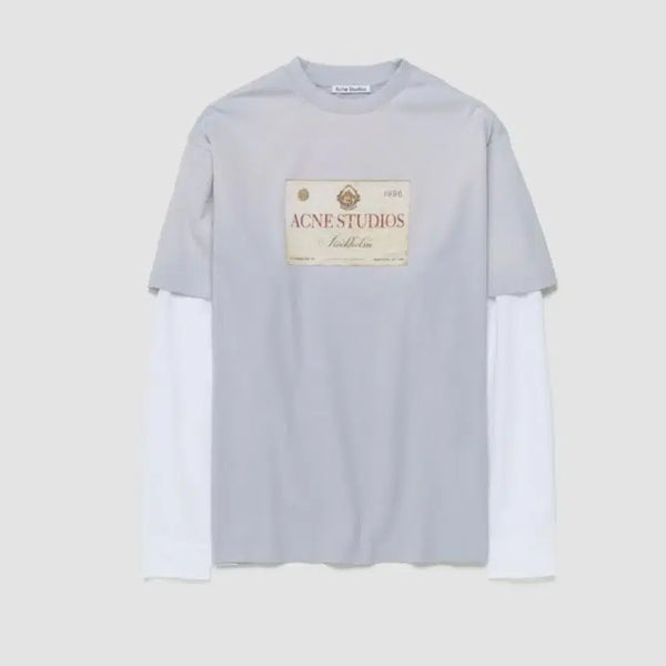 [BUNJANG] Acne Studios Layered Print T-Shirt / 아크네 스튜디오 레이어드 프린트 티셔츠