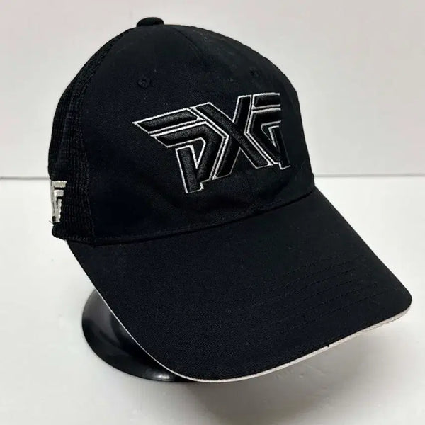 [BUNJANG] PXG Golf Cap Hat Black / PXG 골프 캡 모자 블랙