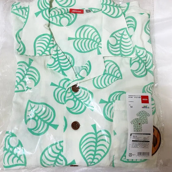 [BUNJANG] Nintendo Animal Crossing Tom Nook Aloha Shirt (Size M) / 동숲 너굴 알로하 셔츠 M사이즈 미사용 정품 닌텐도