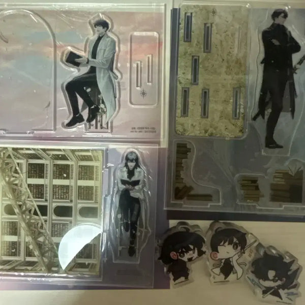 [BUNJANG] Omniscient Reader's Viewpoint Acrylic Standee Bundle Set - Yoo Han Kim, Kim Dokja, Han Sooyoung, Yoo Joonghyuk / (일괄) 곧내림))) 전독시 전지적 독자시점 아크릴 스탠드 팔아요! 유한킴 김독자 한수영 유중혁