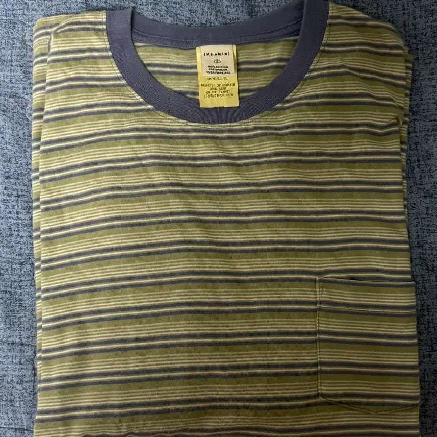 [BUNJANG] Khakis Short Sleeve T-Shirt Size 2 / 카키스 반팔티 2사이즈