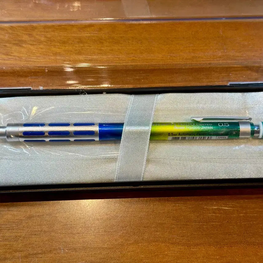 [BUNJANG] Pentel Graph 1000 Limited Edition 9 Yellow/Blue Mechanical Pencil / 펜텔 그래프 1000 리미티드 9 그옐블 샤프
