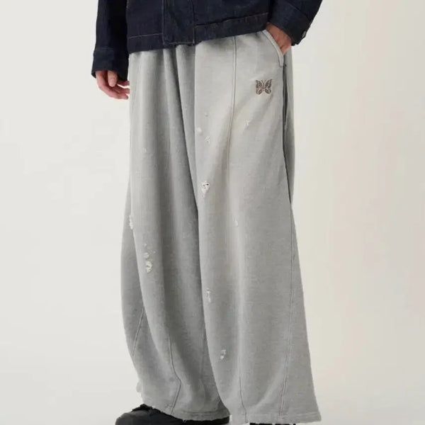 [BUNJANG] Needles x Studios H.D. 2 Sweatpants Grey Size S / 니들스 x 스튜디오스 H.D. 2 스웨트 팬츠 그레이 S사이즈