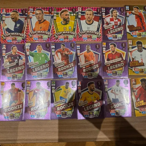 [BUNJANG] Panini 2022 Qatar World Cup Trading Cards Bundle Set / 파니니 2022 카타르 월드컵 카드 일괄 판매