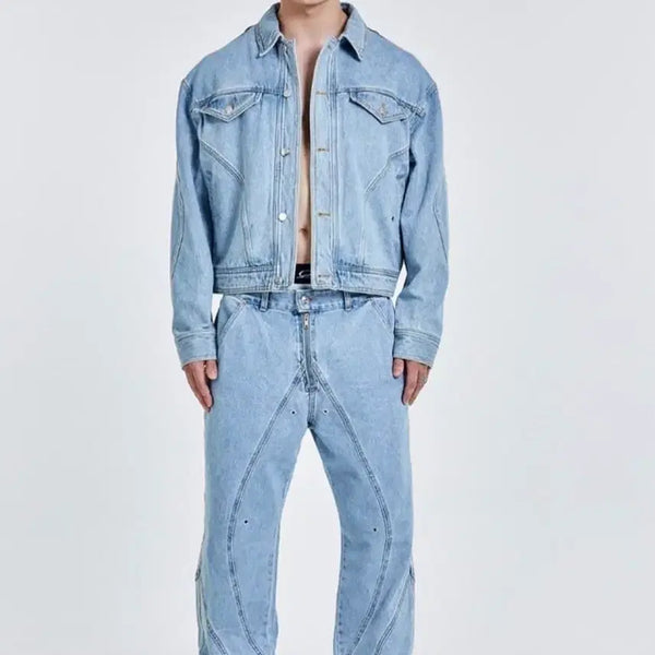 [BUNJANG] 51Percent Denim Trucker Jacket XL / 51퍼센트 데님 트러커 지켓 xl