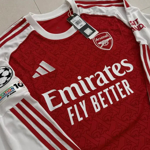 [BUNJANG] 25-26 Arsenal Home Long Sleeve Eze Replica Jersey XL / 25-26 아스날 홈 긴팔 에제 풀패치 레플리카 XL
