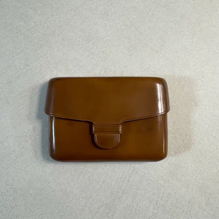 [BUNJANG] Lemaire Uniqlo U Seto Card Wallet Chestnut (Camel) New / 르메르 일부세토 카드 지갑 체스넛(카멜) 새상품