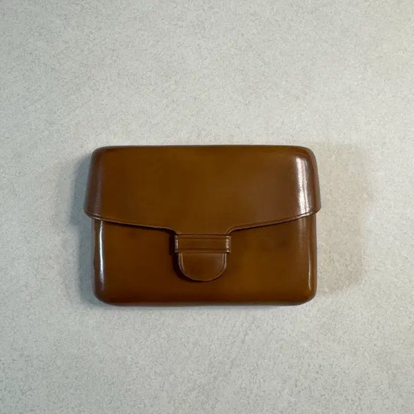 [BUNJANG] Lemaire Uniqlo U Seto Card Wallet Chestnut (Camel) New / 르메르 일부세토 카드 지갑 체스넛(카멜) 새상품