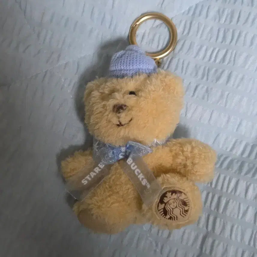[BUNJANG] Starbucks Bearista Keyring Light Blue / 스타벅스 베어리스타 키링 라이트블루