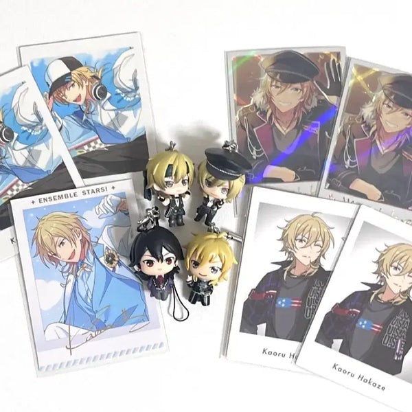 [BUNJANG] Ensemble Stars Rei Kaoru CharaColle Mini Figure Keychain & Pashacolle / 앙스타 레이 카오루 캬라코레 카라코레 미니피규어 키홀더 파샤 파샷츠