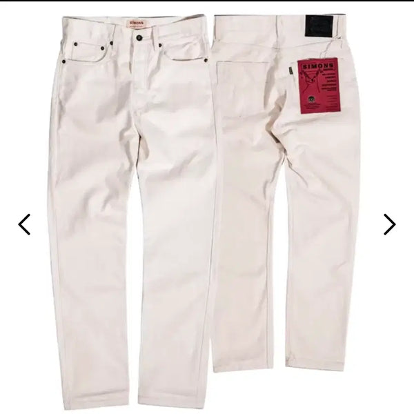 [BUNJANG] Real Simone Ecru Selvedge Denim Jeans 2XL New / 리얼시몬스 에크루 셀비지진 2xl 새상품