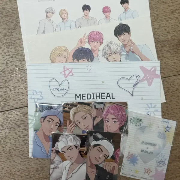 [BUNJANG] PLAVE x Mediheal 3rd Postcard & Photocard Bundle Set / 플레이브 메디힐 3차 엽서 포카 일괄 판매