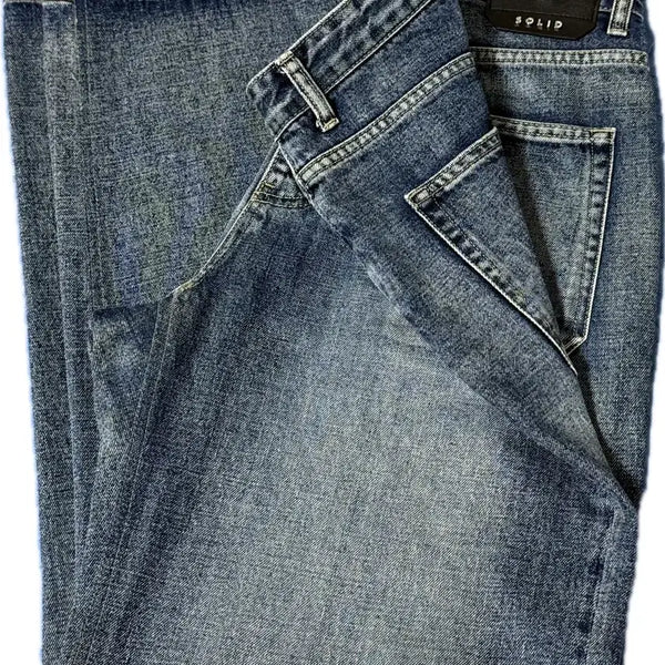 [BUNJANG] Solid Homme 23SS Washed Denim Pants Size 48 / [48] 솔리드옴므 23ss 워싱데님