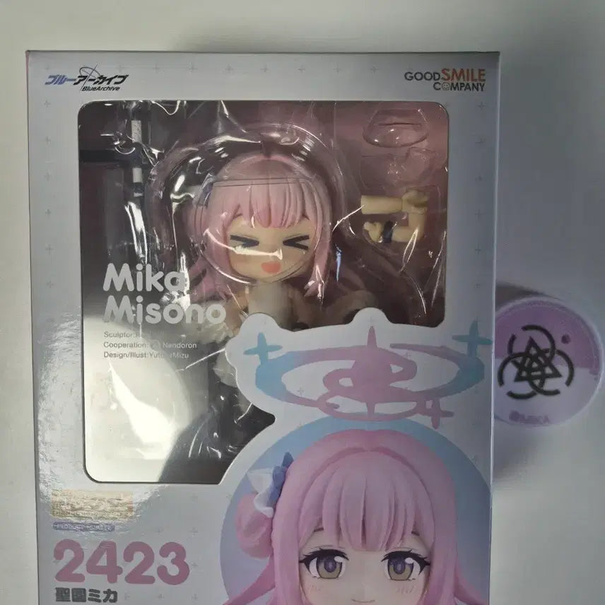 [BUNJANG] Aniplex+ Mikasono Mika Nendoroid #2423 (Unsealed) / [개봉, 특전] 블루아카이브 미소노 미카 넨도로이드 2423