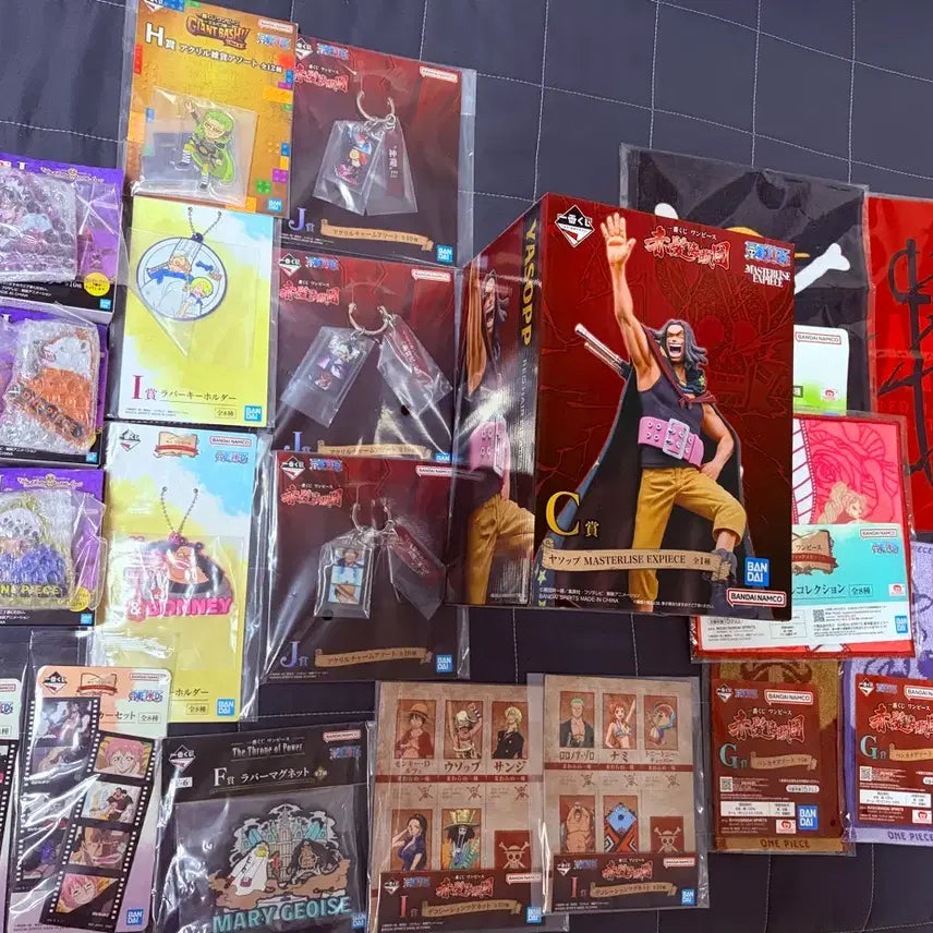 [BUNJANG] One Piece Yasopp Ichiban Kuji C Prize Figure & 20 Goods Bundle Set (Sealed) / 미개봉)원피스 제일복권 야솝 C상+굿즈20종 일괄판매