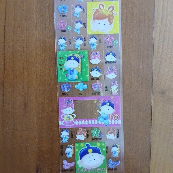 [BUNJANG] Vintage Fairy Tale Sticker Set / 고전 빈티지 선녀와 나무꾼 캐릭터 스티커