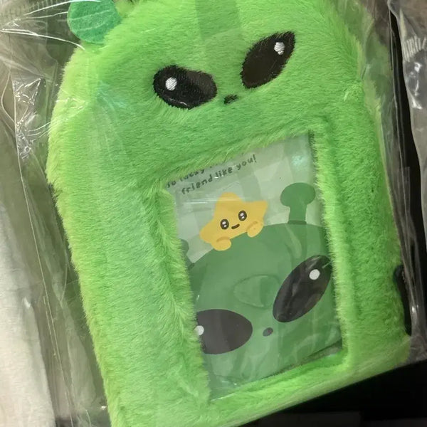 [BUNJANG] Park Jihoon Alien Fur Photocard Pouch (Sealed) / 미개봉 박지훈 외계인 털포카파우치