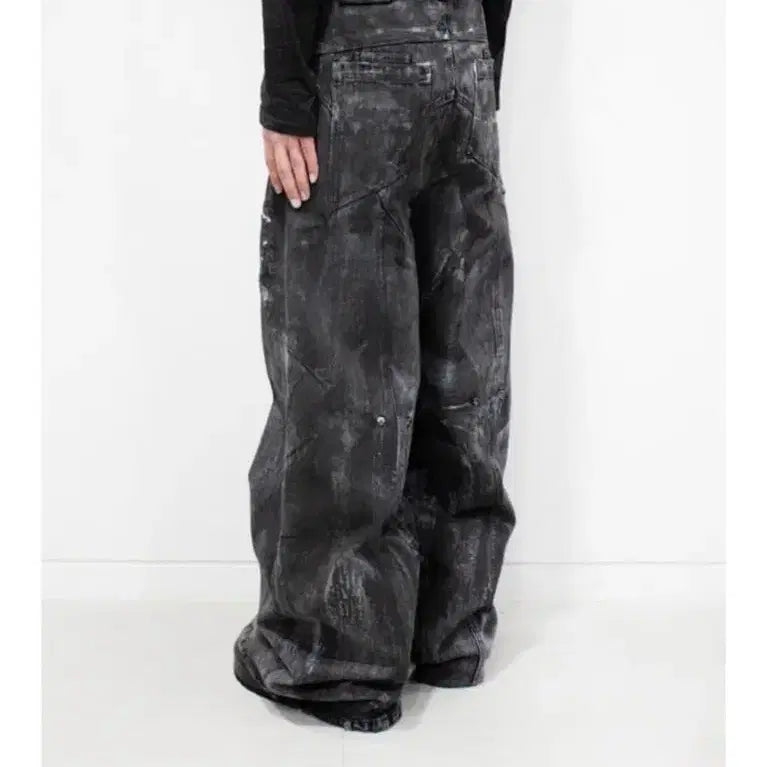 [BUNJANG] Nofaith Studios Black Artisanal Dune Denim Size M / Nofaith Studios Black Artisanal Dune Denim