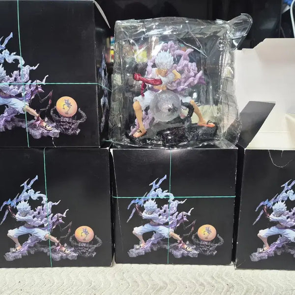 [BUNJANG] One Piece Monkey D. Luffy Gear 5 Nika Statue (Sealed) / 미개봉)원피스 몽키D루피 기어5 니카 루피 레진 스타일 피규어