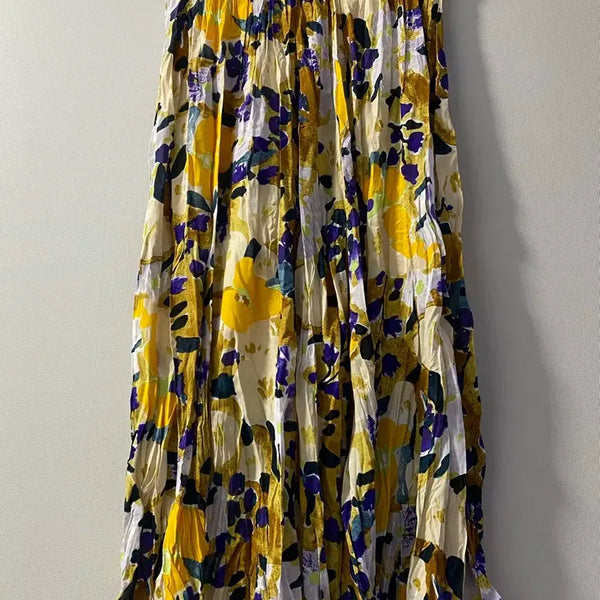 [BUNJANG] Flower Banding Skirt / 플라워 밴딩스커트 55