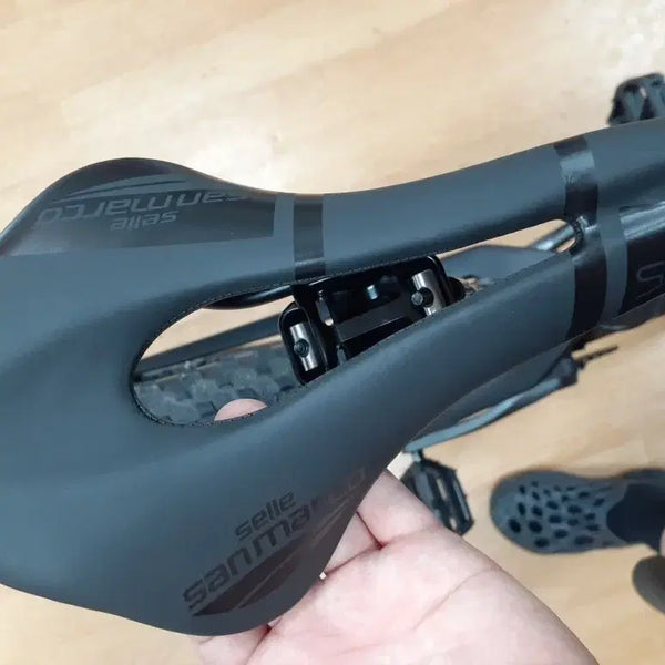 [BUNJANG] San Marco Shortfit Saddle 155 Wide / 산마르코 숏핏 안장 155 와이드