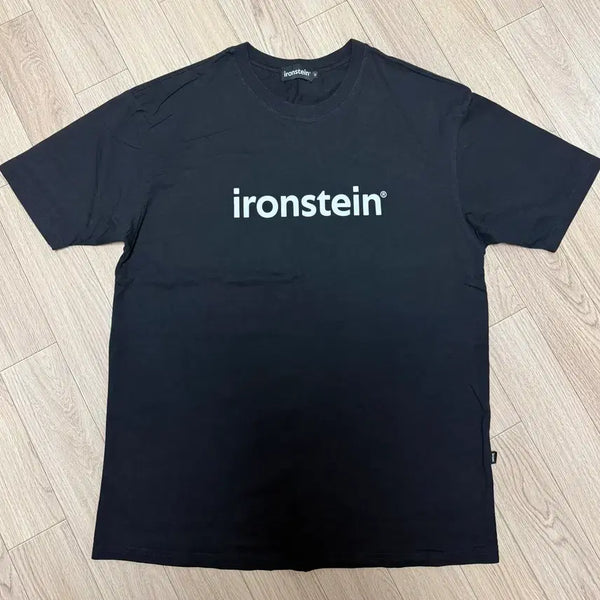 [BUNJANG] Ironstein Kim Jong Kook Brand Black T-Shirt M / 정품) 아이언슈타인 김종국브랜드 블랙 반팔티 M