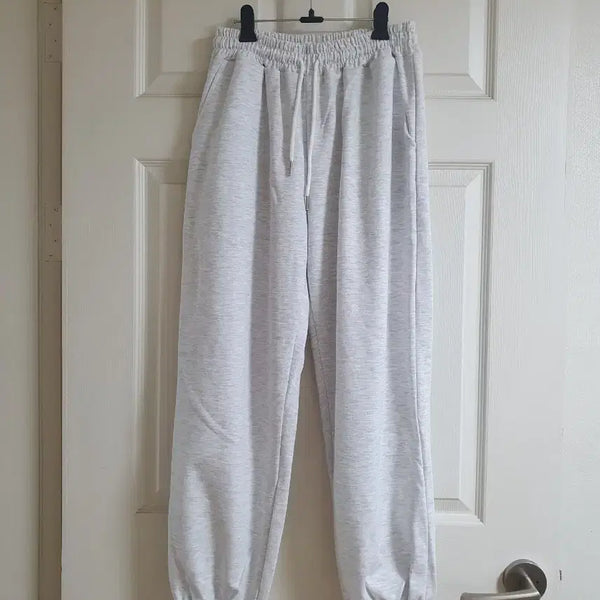 [BUNJANG] Banding Jogger Training Pants - Back Mélange / 밴딩 조거 트레이닝팬츠 백멜란지